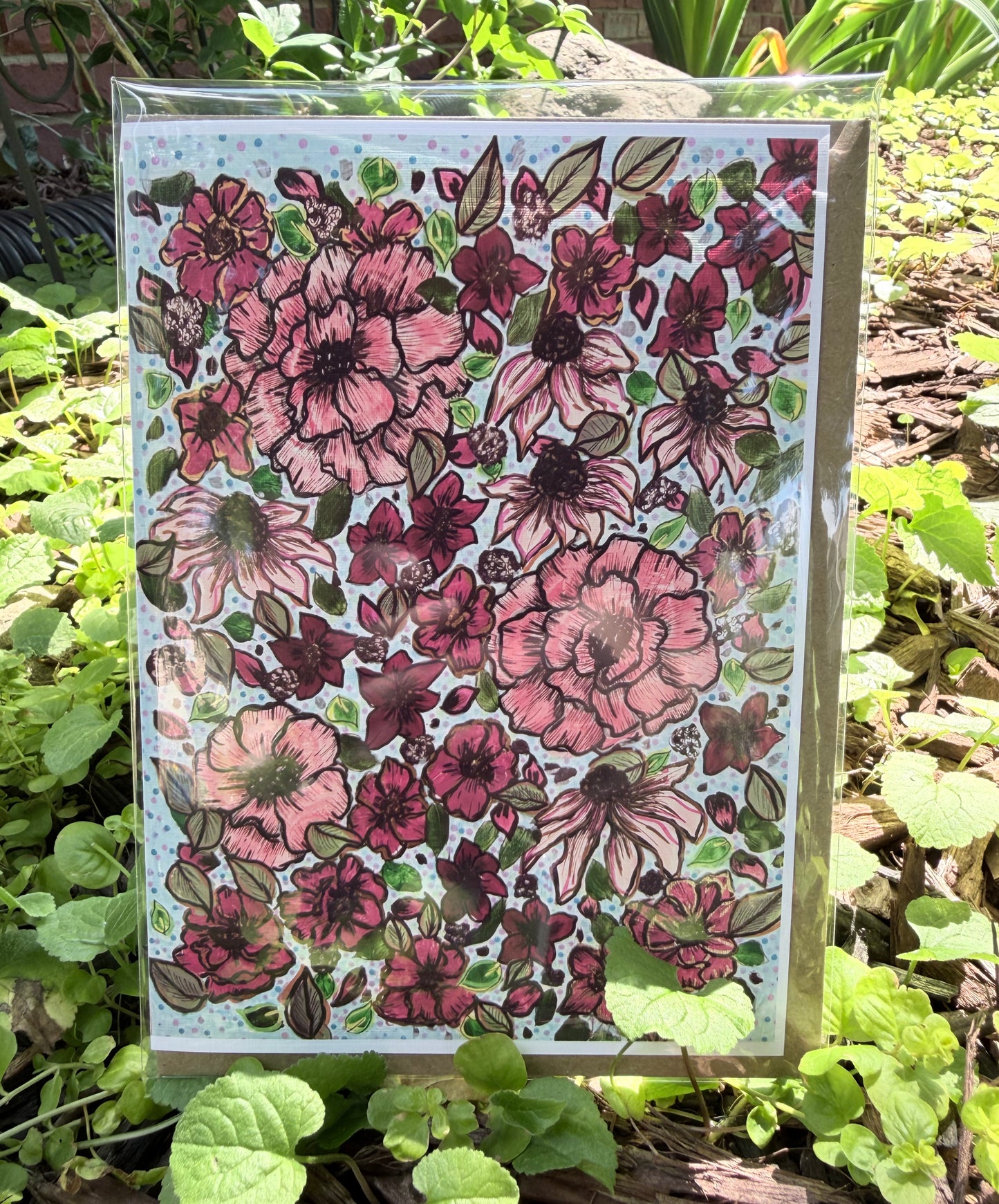 Heather Greeting Card