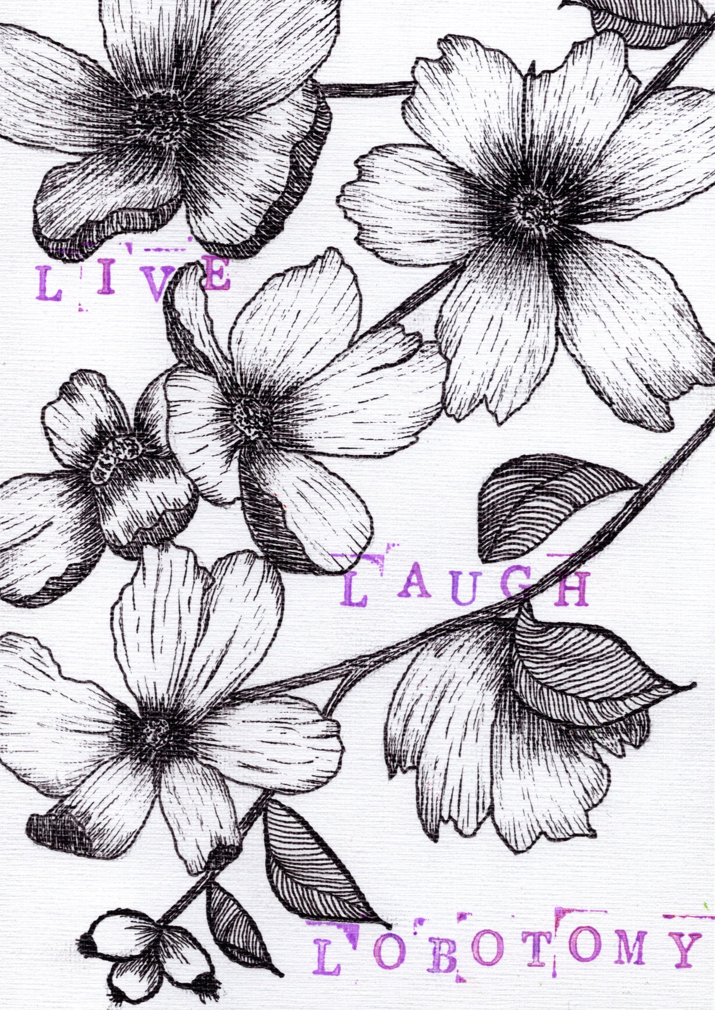 Floral Fuckery Resistance Prints